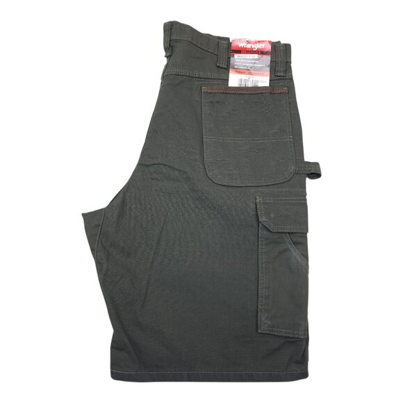 Wrangler Riggs Workwear Relaxed Fit Cargo Shorts Mens Size 38 Durable Irregular - Picture 10 of 10